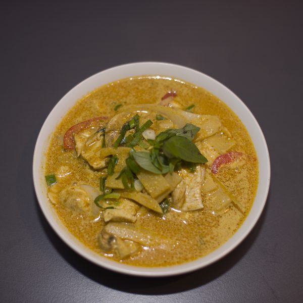Poulet au curry thai